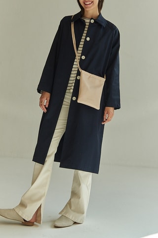 Trenchcoat - Blauw