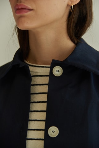 Trenchcoat - Blauw
