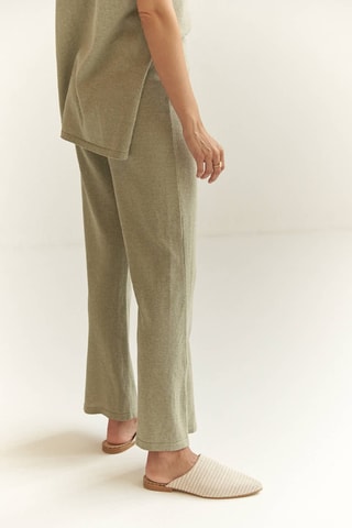 Broek Flare Cut - Groen