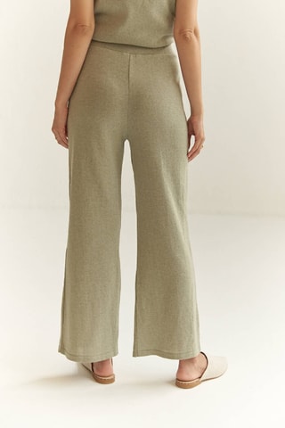 Broek Flare Cut - Groen