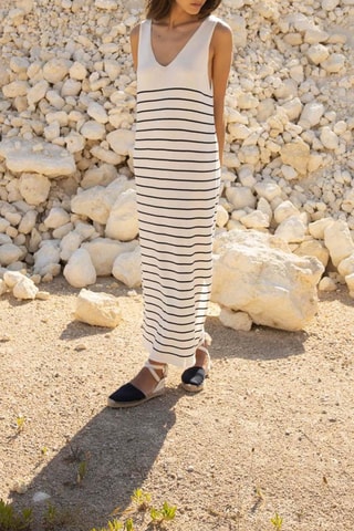 Hennep Espadrilles met Sleehak - Blauw
