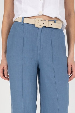 Linnen Broek - Blauw