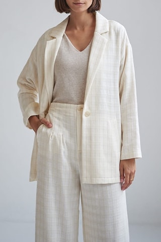 Oversized Blazer - Beige