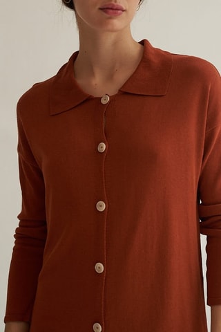 Lang Vest - Bruin