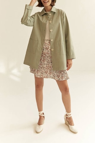 Trenchcoat - Groen