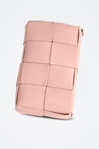 Leren Schoudertas - Roze