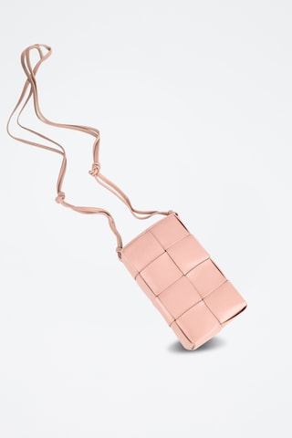 Leren Schoudertas - Roze