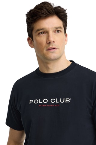 T-shirt Regular - Marineblauw
