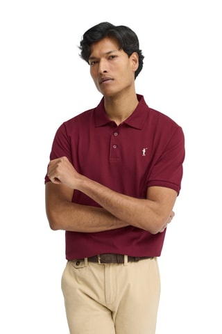 Polo Regular Fit - Bordeauxrood
