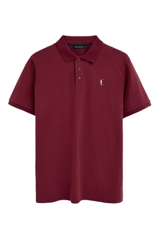 Polo Regular Fit - Bordeauxrood