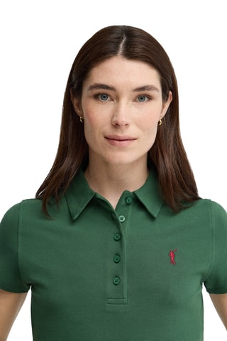 Polo Slim Fit - Donkergroen