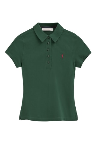 Polo Slim Fit - Donkergroen