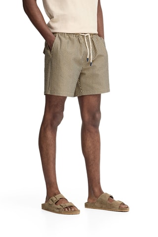 Zwemshort - Marineblauw en beige