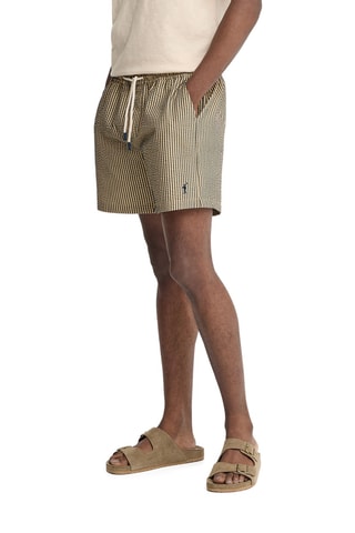 Zwemshort - Marineblauw en beige