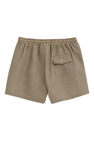 Zwemshort - Marineblauw en beige