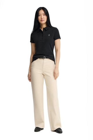 Polo Slim Fit - Zwart