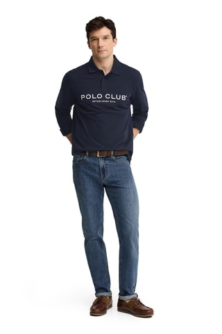 Polo Loose - Marineblauw