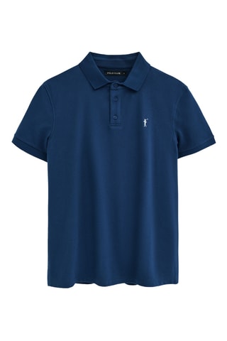 Polo Slim Fit - Blauw