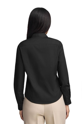 Blouse Slim Fit - Zwart