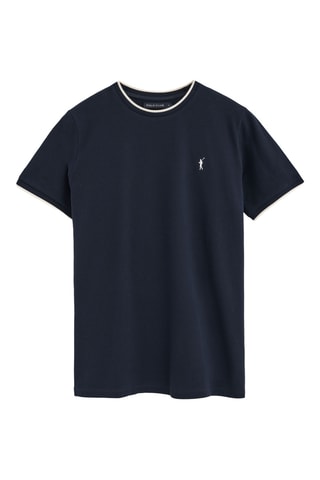 T-shirt Regular - Marineblauw