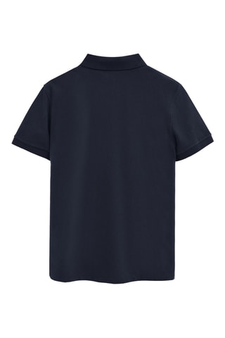 2 Polo's Slim Fit - Hemelsblauw en marineblauw