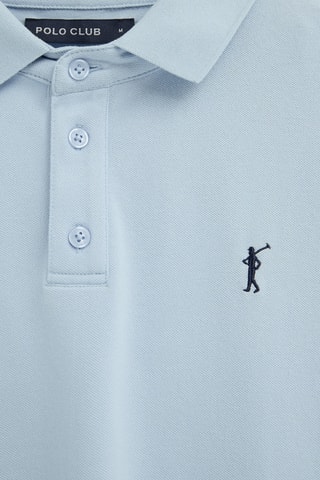 2 Polo's Slim Fit - Hemelsblauw en marineblauw