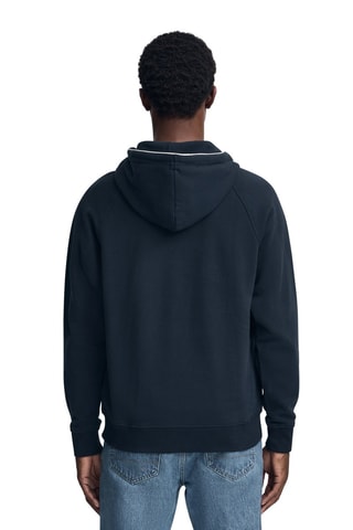 Sweater met Capuchon - Blauw en rood