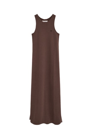 Lange Jurk - Bruin