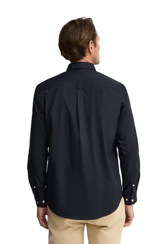 Overhemd Regular Fit Model - Marineblauw