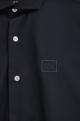 Overhemd Regular Fit Model - Marineblauw