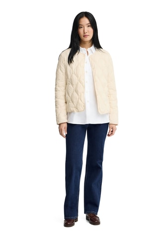 Gewatteerde Jas - Beige