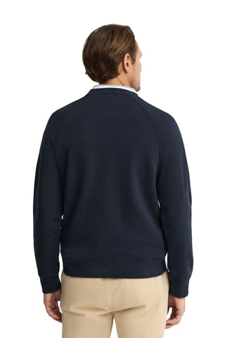 Sweater relaxed - Marineblauw