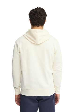 Sweater regular met capuchon - Ecru