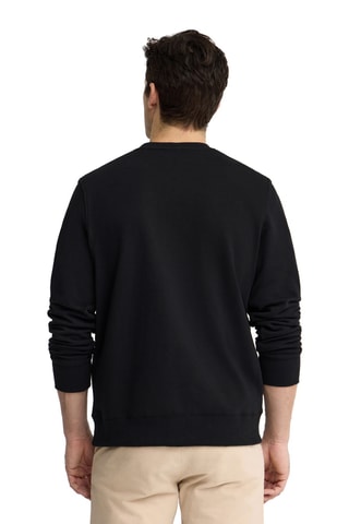 Sweater relaxed - Zwart