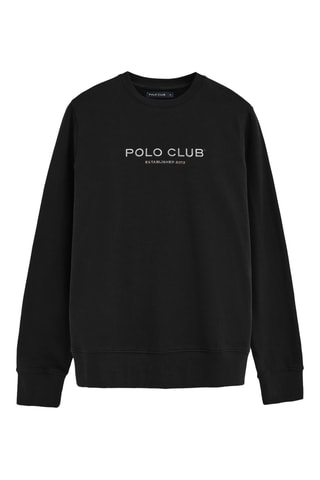 Sweater relaxed - Zwart