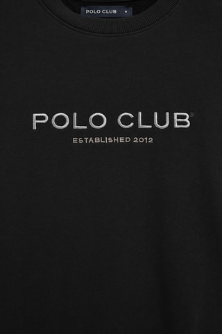 Sweater relaxed - Zwart