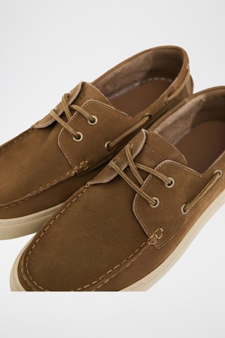 Leren Bootschoenen - Bruin