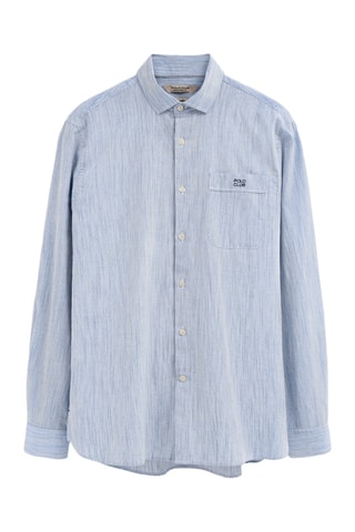 Overhemd Regular Fit Model - Blauw