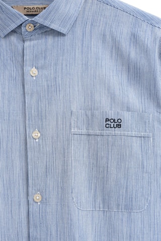 Overhemd Regular Fit Model - Blauw