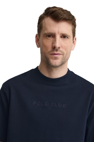 Oversized T-shirt - Marineblauw