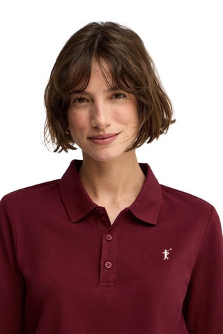 Polo Regular Fit - Bordeauxrood