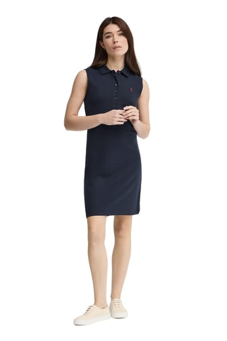 Polo-jurk - Marineblauw