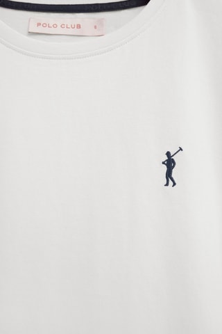 2 T-shirts Regular - Wit en zwart