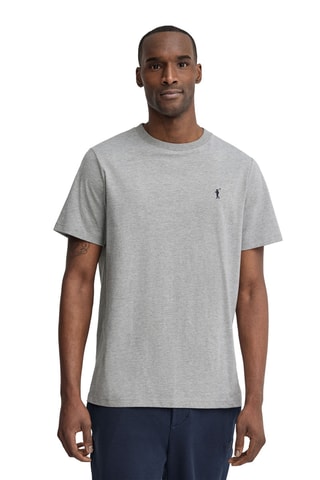 T-shirt Regular - Gemêleerd grijs