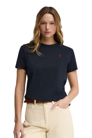 T-shirt Regular - Marineblauw