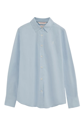 Blouse  Slim Fit - Lichtblauw