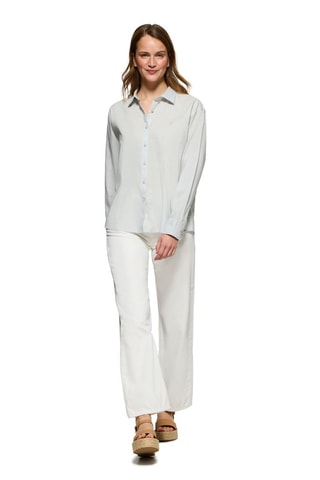 Linnen Blouse Relaxed - Groen