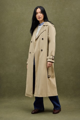 Trenchcoat Leina - Blauw