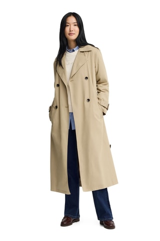 Trenchcoat Leina - Blauw