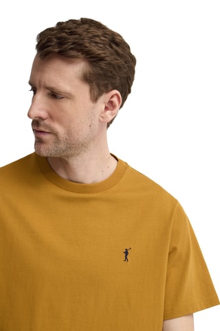 T-shirt Regular - Mosterdgeel